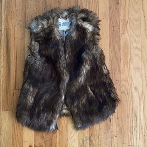 BB Dakota Faux Fur Vest